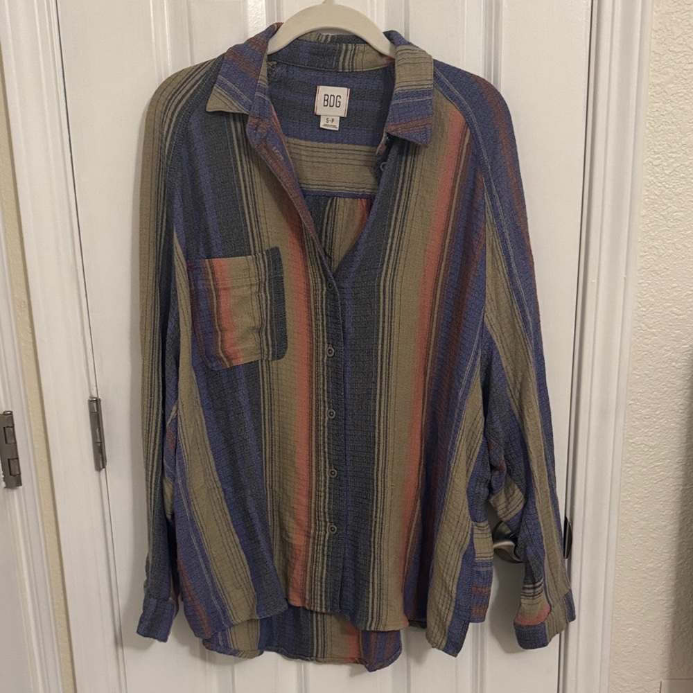 Urban Outfitters (BDG) | S Colorful Striped Casual Shirt